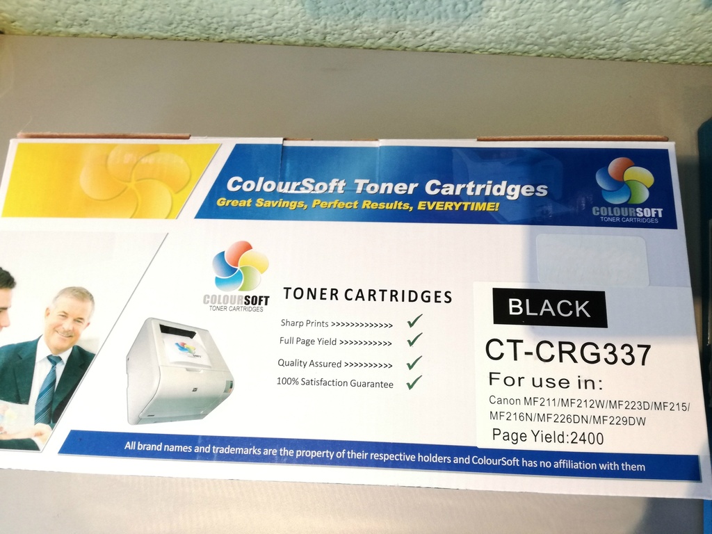 TONER GENERICO CANON CT-CRG337 BLACK
