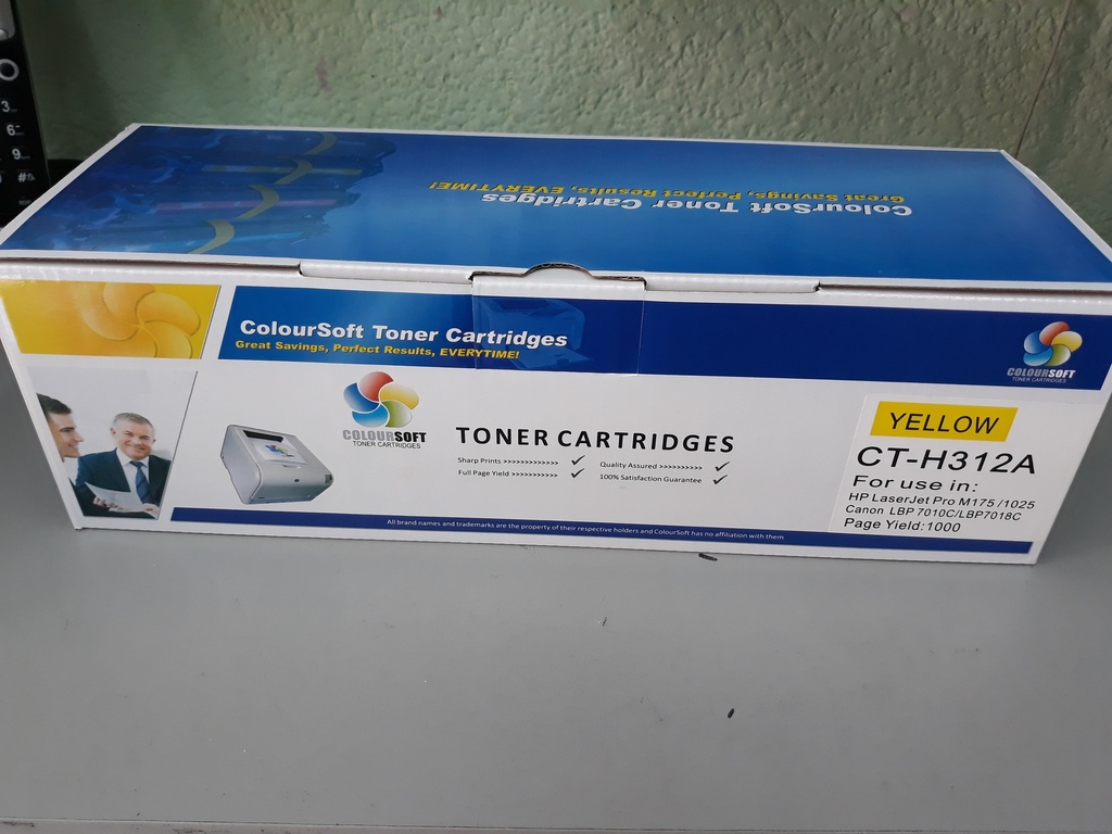 TONER GENÉRICO HP CT-H312A YELLOW