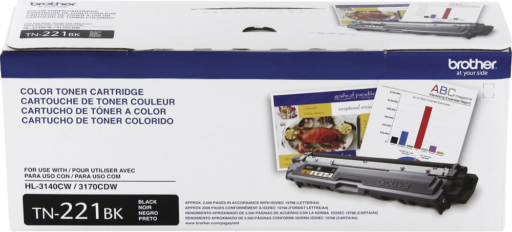 TONER ORIGINAL BROTHER TN-221 BK
