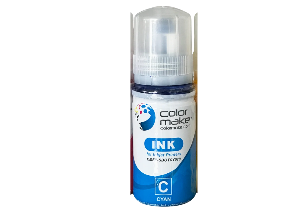 TINTA PARA SUBLIMACION CYAN COLOR MAKE 70GR