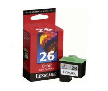 CARTUCHO LEXMARK 26 COLOR