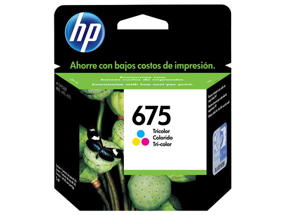 CARTUCHO HP 675 TRICOLOR