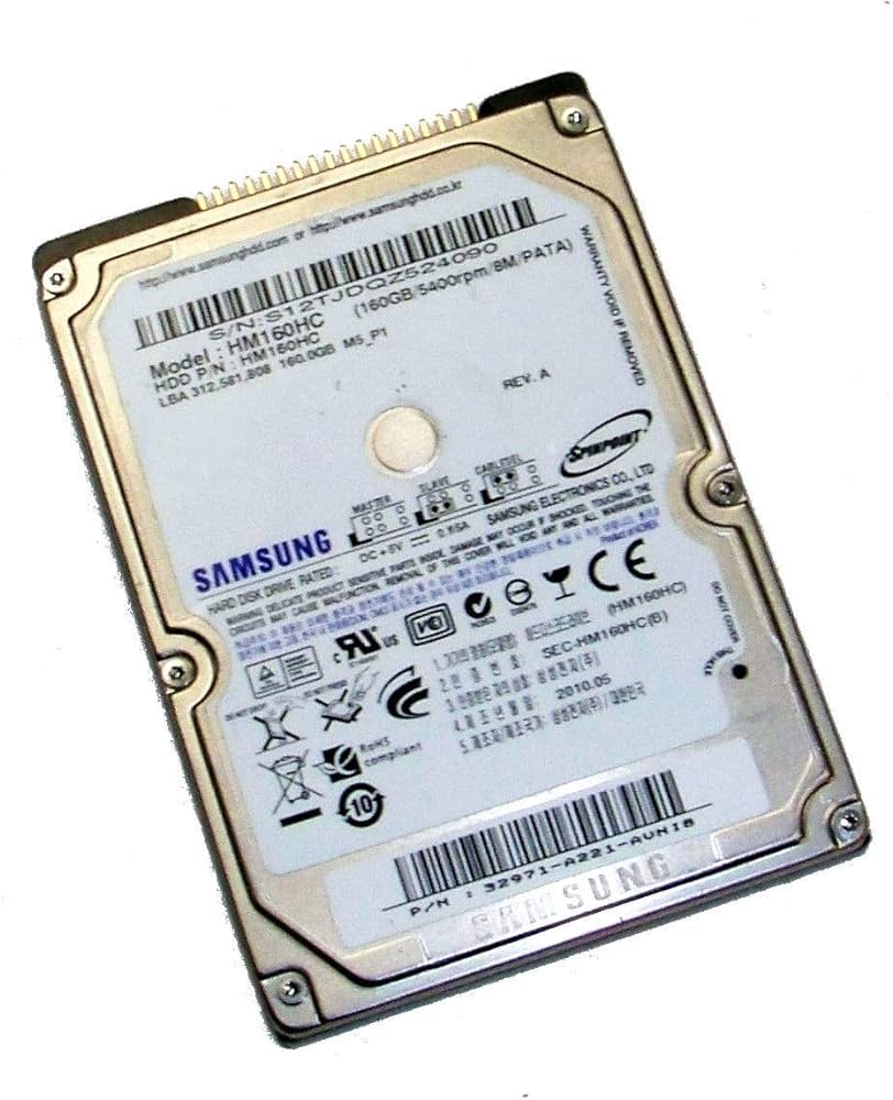 DISCO DURO SAMSUNG DE 160 GB REACONDICIONADO 2.5 