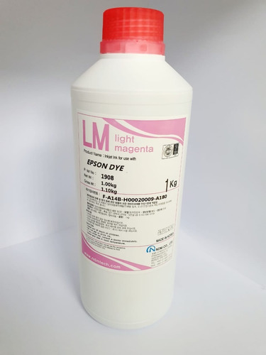 TINTA EPSON DYE LIGHT MAGENTA 1L