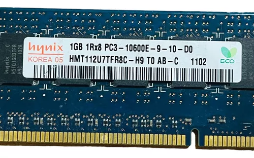MEMORIA PARA PORTATIL HYNIX DDR3 1 GB