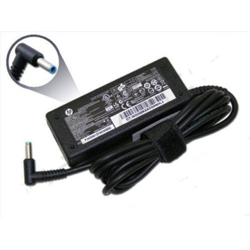 CARGADOR ORIGINAL HP PUNTA AZUL PIN CENTRAL 65W 19.5V 3.33A