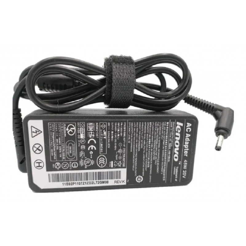 CARGADOR LENOVO PUNTA NEGRA CHICA 45W 20V 2.25 A