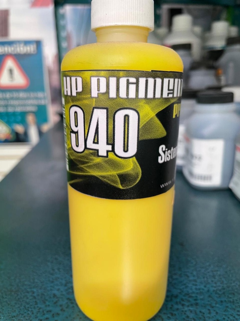 Tinta Pigmentada 940 HP 250ml Yellow