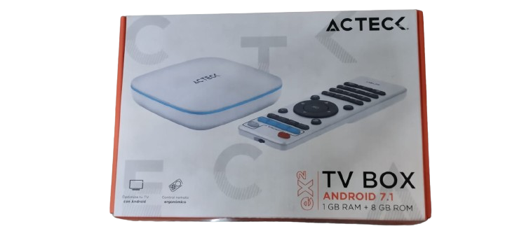 TV BOX ACTECK AC-927956, 4K, Android 7.1, 1GB, 8GB