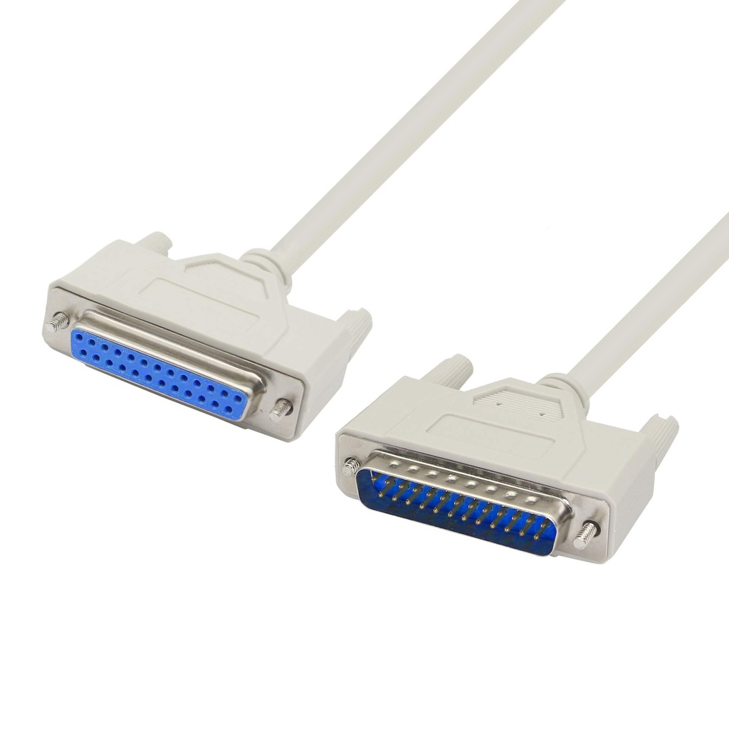 CABLE DB25 PARA IMPRESORA PARALELO LPT1 HEMBRA/MACHO