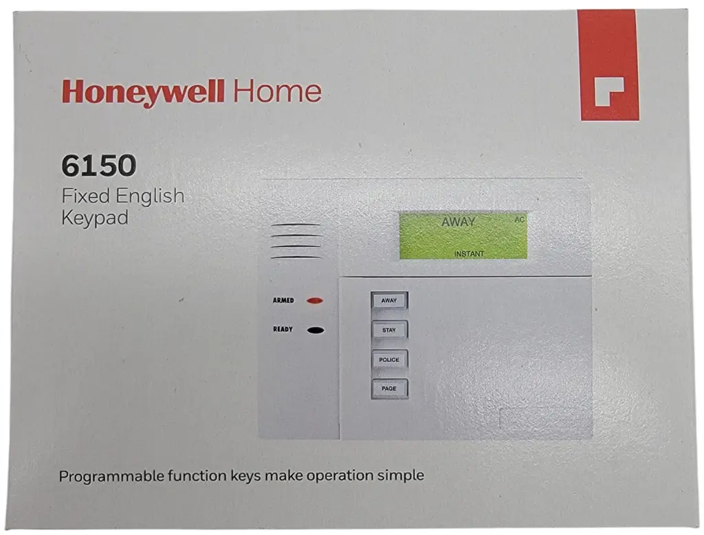 Teclado con pantalla fija Honeywell ademco 6150