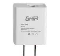 CARGADOR DE PARED GHIA CON 1 SALIDA USB 3.0 CARGA RAPIDA