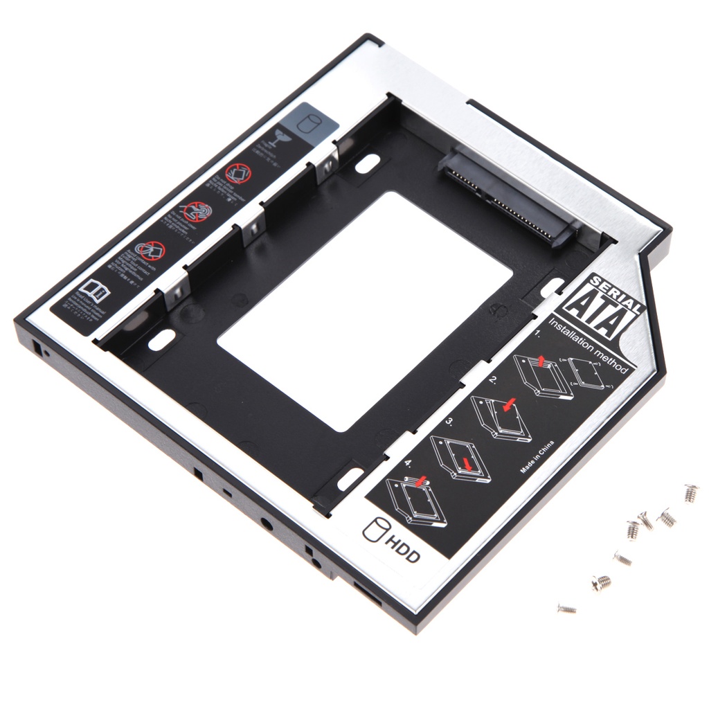 ADAPTADOR 2 HDD CADDY UNIVERSAL 12.7MM