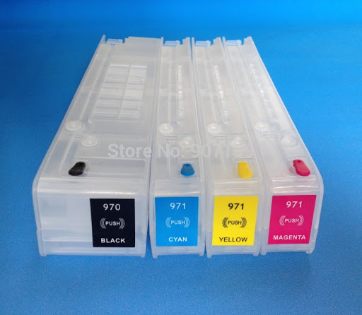 SISTEMA DE TINTA HP 971 SIN CHIP VACIO