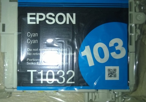  CARTUCHO EPSON 103 INICIO CYAN