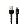 Cable De Carga Ghia Usb-A Macho - Lightning Macho Negro 1M Gac-199N