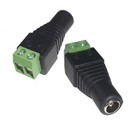 Conector Dc Hembra Ghia Para Camaras De Cctv 