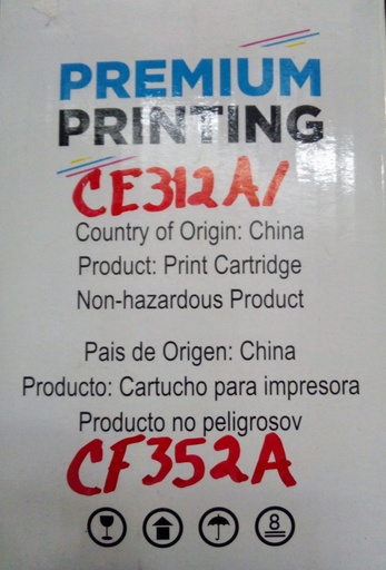 TONER GENERICO HP PTH-CE312A/CF352A AMARILLO