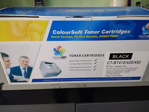 TONER GENÉRICO BROTHER CT-BT410/420/450 BK