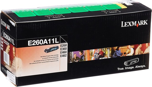 TONER LEXMARK MONOCROMATICO E260A11L