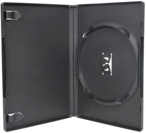 CAJA PARA DVD COLOR NEGRA 