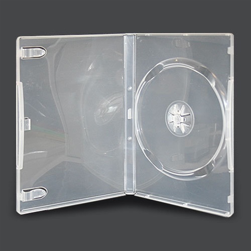 CAJA TRANSPARENTE PARA DVD