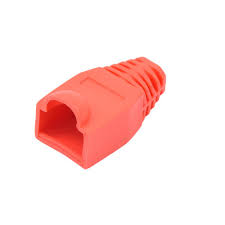 bota para  Plug RJ45, Color Rojo