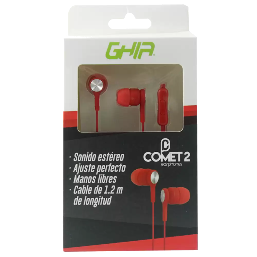 AUDIFONOS ALAMBRICOS GHIA COMET2