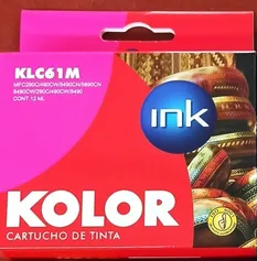 CARTUCHO GENERICO BROTHER KLC61M MAGENTA