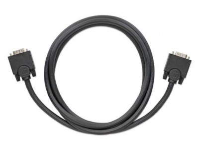 311731 Cable SVGA HD15 macho a HD15 macho, de 1.8m Color Negro, Completamente blindado para reducir la interferencia EMI.