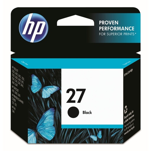 CARTUCHO HP 27 NEGRO