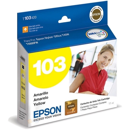 CARTUCHO EPSON T103 YELLOW