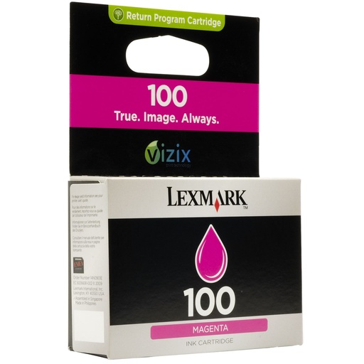 CARTUCHO LEXMARK 100XL MAGENTA