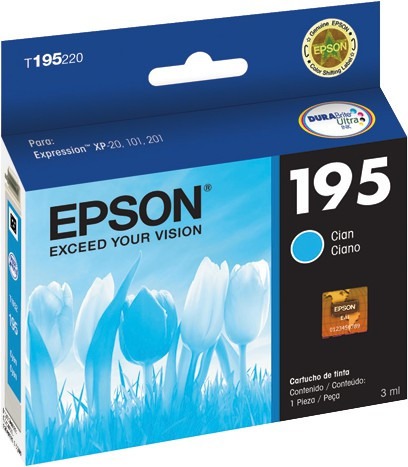 CARTUCHO EPSON T195 CYAN