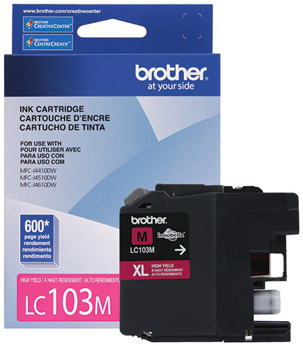CARTUCHO BROTHER LC103M XL MAGENTA
