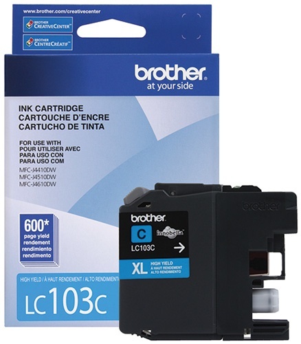 CARTUCHO BROTHER LC103 XL CYAN