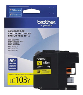 CARTUCHO BROTHER LC103Y XL YELLOW