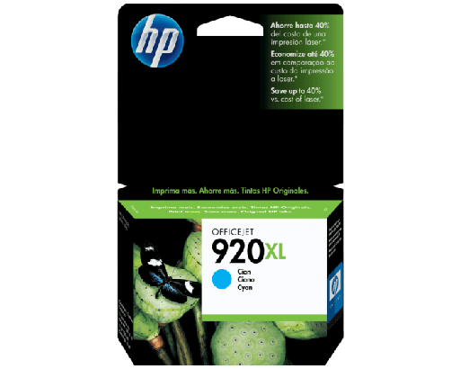 CARTUCHO HP 920 XL CYAN 