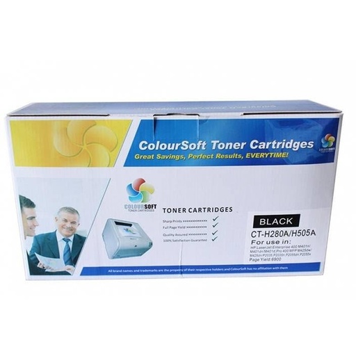 TONER GENÉRICO HP CT-CF280A/CE505A BK