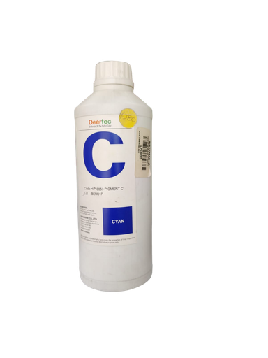 TINTA PIGMENTADA HP CYAN 1L DEERTEC