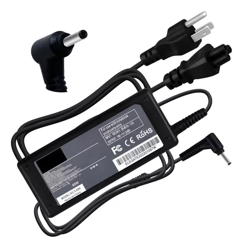 CARGADOR GENERICO ACER PUNTA TIPO AGUJA AMARILLA 19V 2.1A