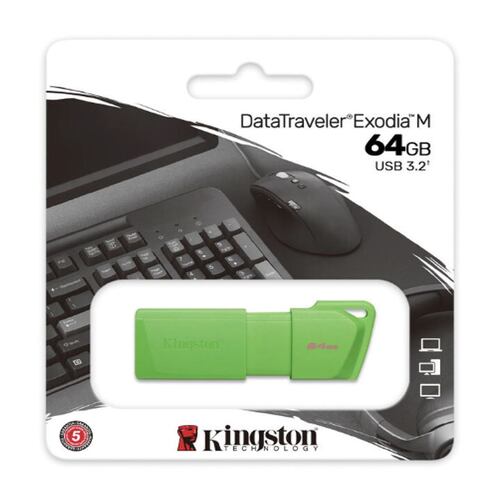MEMORIA KINGSTON EXODIA 3.2 64GB