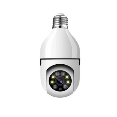 CÁMARA foco DBUGG DB-FF01 Esta cámara tipo domo te permitirá registrar diversos momentos. Cuenta con resolución de 3MP, Se conecta a roseta E27