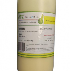 POLVO/TONER SHARP MXC402SC YELLOW 500GR