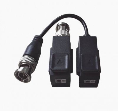 Kit de Transceptor (Balluns) TURBOHD con Boton Push / Hasta 8 MP (4K) / 100% Cobre / Soporta HD-TVI / AHD / CVI / CVBS / Audio por Coaxitron