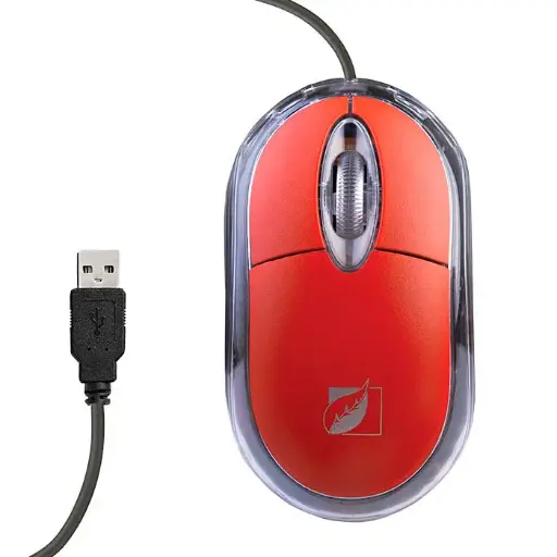 MOUSE USB MITZU 18-8620RD 3 BOTONES Y SC