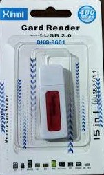 LECTOR DE TARJETAS USB 2.0 DKQ-9601