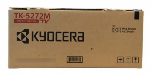 Tóner Kyocera TK-5272M Magenta, 6000 Páginas ORIGINAL