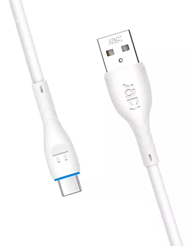 CABLE TIPO C BLANCO CARGA RAPIDA 1M GENERICO