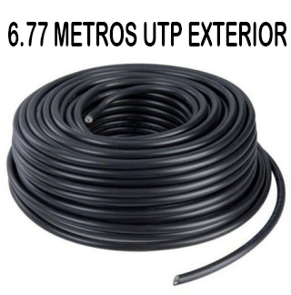 ROLLO DE CABLE UTP GHIA EXTERIOR 6.77 METROS